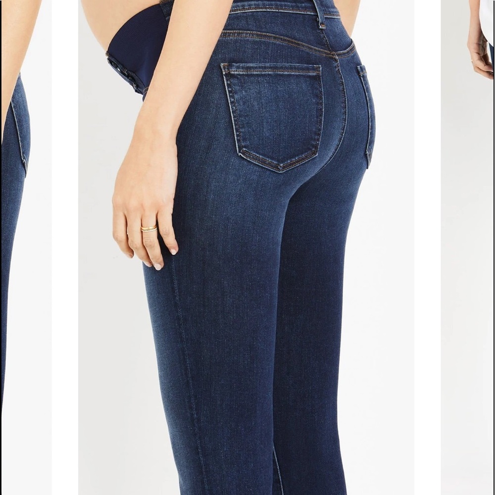 J Brand Side Panel Mama J Super Skinny Maternity